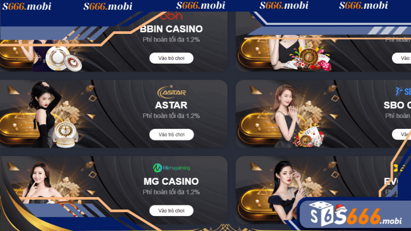 cách thức đăng ký và nạp rút tiền tại S666 Casino