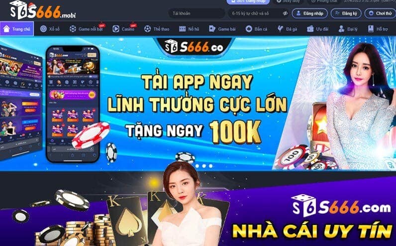 Các sản phẩm cá cược tại S666