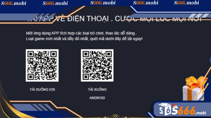 đăng ký tài khoản và nạp tiền vào app S666